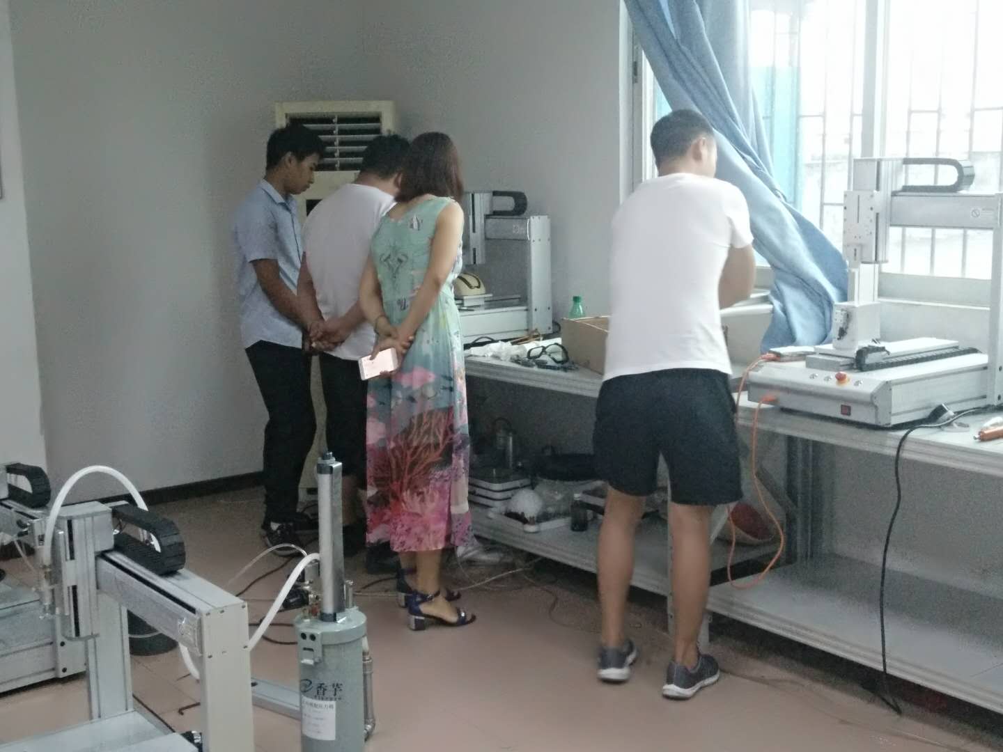 香芋機(jī)電客戶來(lái)訪！